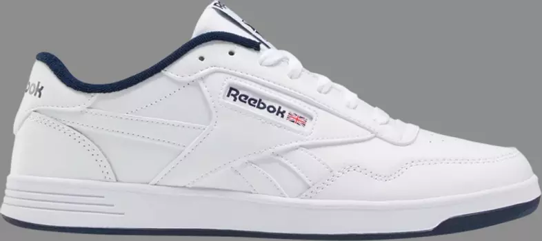 Кроссовки club memt 'white collegiate navy' Reebok, белый