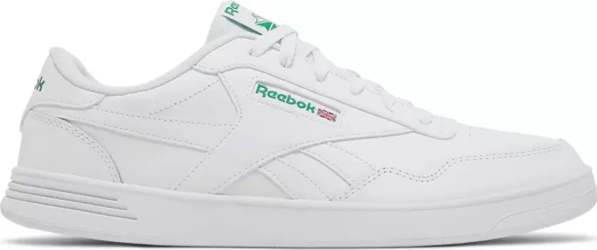 Кроссовки club memt parafit 4e wide 'white glen green' Reebok, белый
