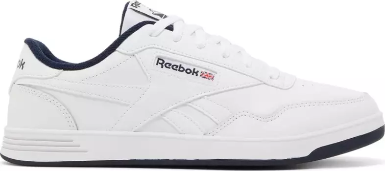 Кроссовки club memt parafit 4e wide 'white vector navy' Reebok, белый
