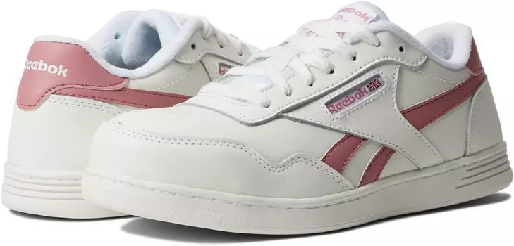 Кроссовки Club Memt Work SD10 Comp Toe Reebok, белый/розовый