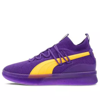 Кроссовки clyde court 'city pack - los angeles' Puma, фиолетовый