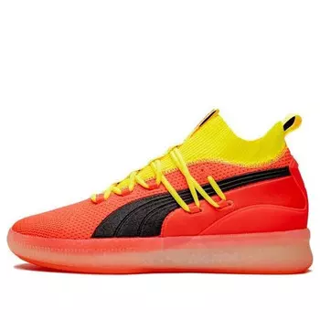 Кроссовки clyde court 'red blast' Puma, красный