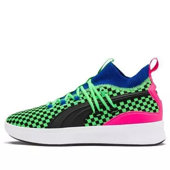Кроссовки clyde court 'summertime' Puma, зеленый