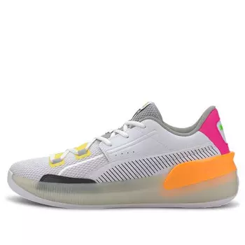 Кроссовки clyde hardwood 'retro fantasy' Puma, белый