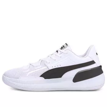 Кроссовки clyde hardwood team 'white black' Puma, белый
