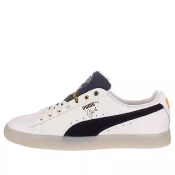 Кроссовки clyde leather 'black history month' Puma, белый