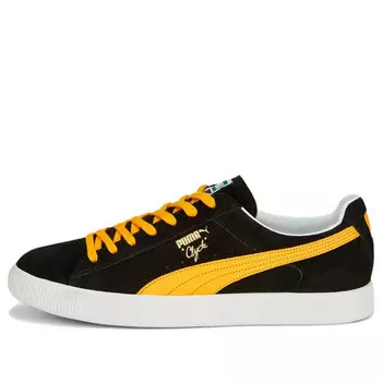 Кроссовки clyde made in japan 'clydezilla - black zinnia' Puma, оранжевый
