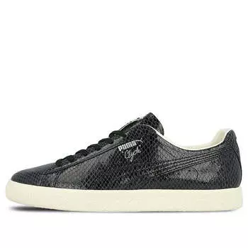 Кроссовки clyde 'snake black' Puma, черный
