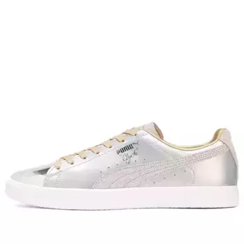 Кроссовки clyde x sorayama 'silver gold' Puma, серебряный