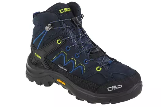 Кроссовки cmp CMP Moon Mid WP Kids, темно-синий