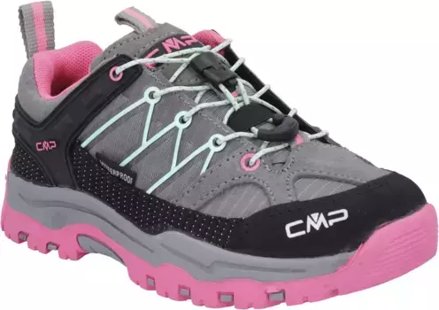 Кроссовки CMP "KIDS RIGEL LOW TREKKING SHOES WP", розовый
