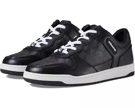 Кроссовки COACH C201 Signature Sneaker, черный