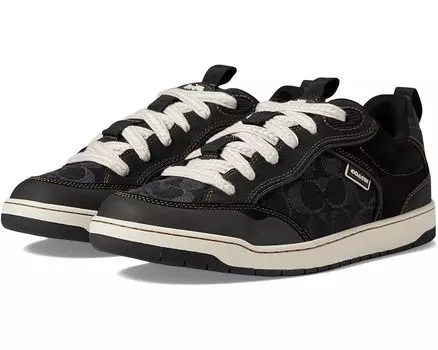 Кроссовки COACH C203 Denim Sneaker, черный