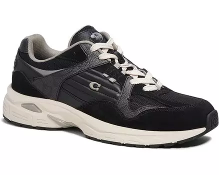 Кроссовки COACH C301 Signature, цвет Charcoal/Black