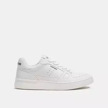 Кроссовки Coach Clip Court Low Top Sneaker, цвет Optic White