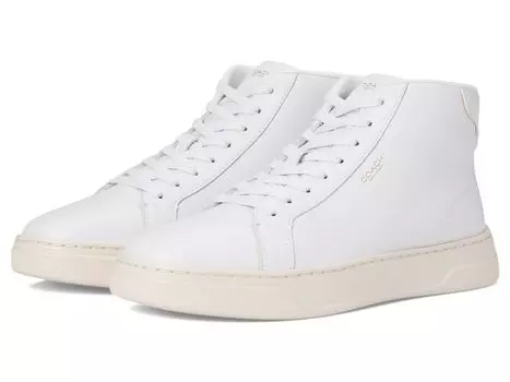 Кроссовки COACH High Line High Top Sneaker, цвет Optic White