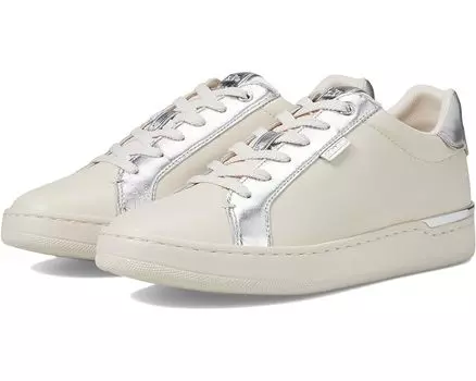 Кроссовки COACH Lowline, цвет Chalk/Silver