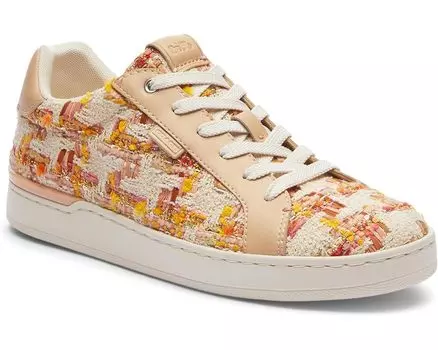 Кроссовки COACH Lowline, цвет Natural Multi