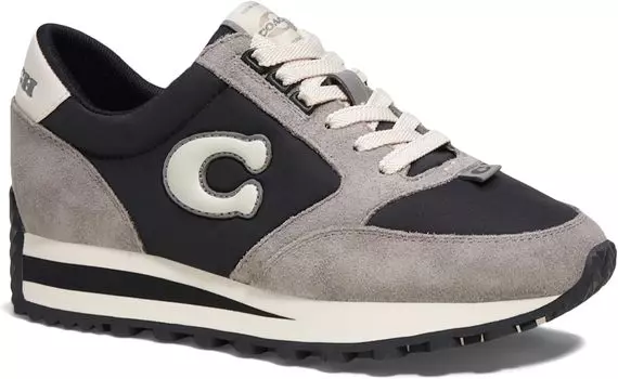 Кроссовки COACH Runner, цвет Black/Chalk