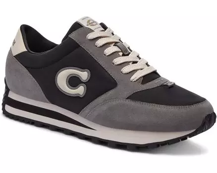 Кроссовки COACH Runner, цвет Black/Heather Grey