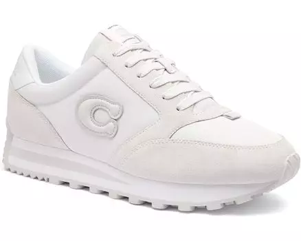 Кроссовки COACH Runner Sneaker, цвет Optic White