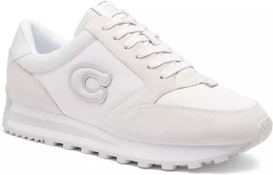 Кроссовки COACH Runner Sneaker, цвет Optic White
