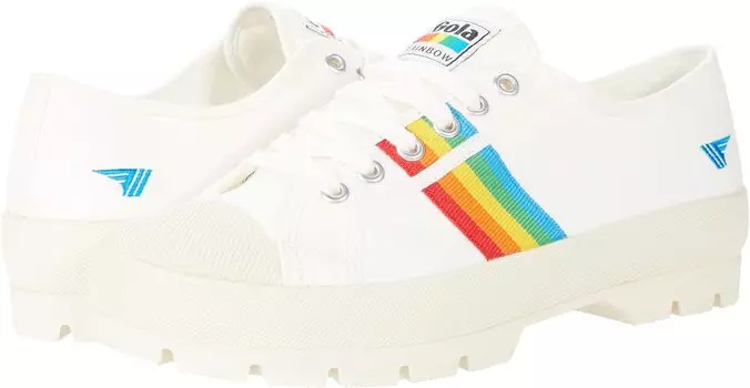 Кроссовки Coaster Peak Rainbow Gola, цвет Off-White//Multi