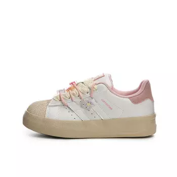 Кроссовки Cobx Skateboarding Shoes Women's Low-top White/pink, розовый