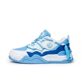 Кроссовки Coca-Cola Skateboarding Shoes Unisex Low-top, сине-голубой