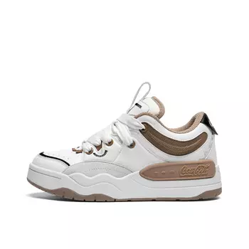 Кроссовки Coca-Cola Skateboarding Shoes Unisex Low-top, цвет Cappuccino