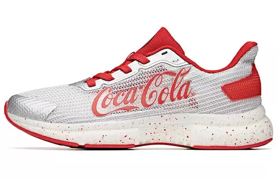Кроссовки Coca Cola X для бега мужские с низким верхом University Red Anta