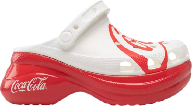 Кроссовки Coca-Cola x Wmns Classic Bae Clog 90s, белый
