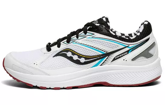 Кроссовки Cohesion 14 мужские с низким верхом белого цвета Saucony