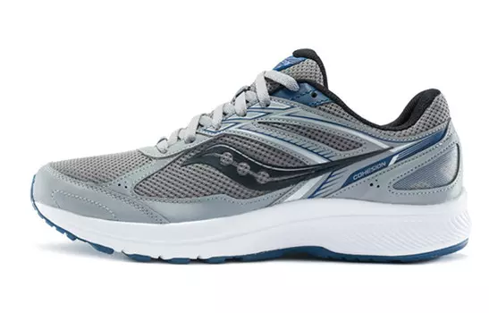 Кроссовки Cohesion 14 мужские с низким верхом серые/синие Saucony