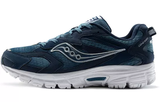 Кроссовки Cohesion 9 для бега мужские с низким верхом цвета орхидеи Saucony