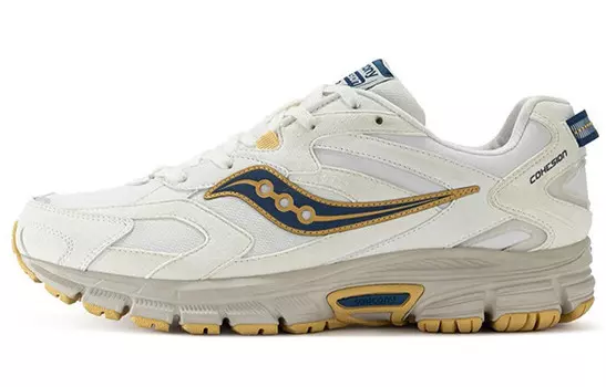 Кроссовки Cohesion 9 унисекс с низким верхом бежевый/белый Saucony