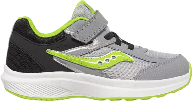 Кроссовки Cohesion KDZ A/C Big Kid 'Black Grey Green', серый