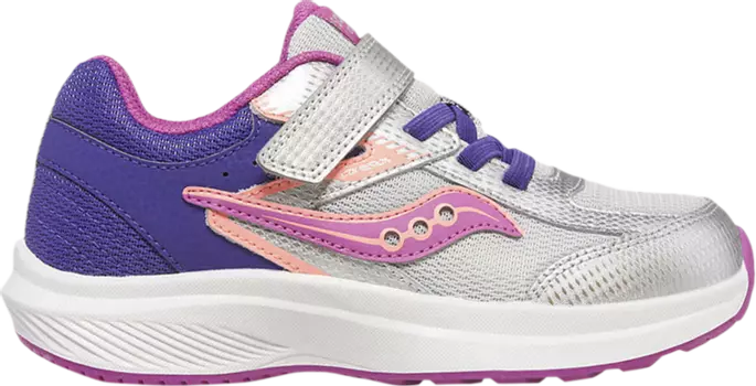Кроссовки Cohesion KDZ A/C Big Kid 'Purple Silver Pink', фиолетовый