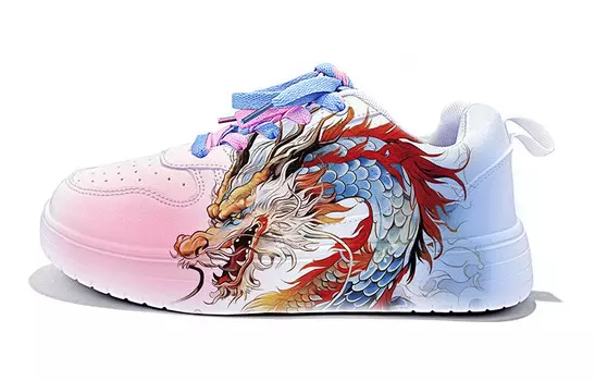 Кроссовки Cold cicadas yesterday Skateboarding Shoes Unisex Low-top, красный