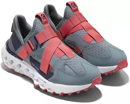 Кроссовки Cole Haan 5.Zerogrand Monk Strap Runner, цвет Stormy Weather/Mineral Red/Optic White