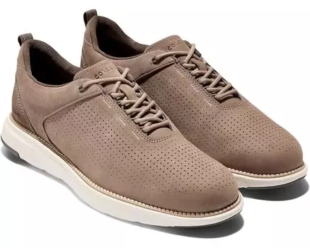 Кроссовки Cole Haan Grand Atlantic Textured Sneaker, цвет Irish Coffee Nubuck/Ivory