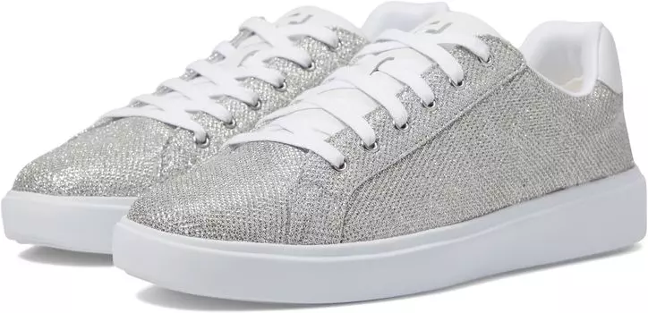 Кроссовки Cole Haan Grand Crosscourt Daily Sneaker, цвет Silver Glitter Mesh/Optic White
