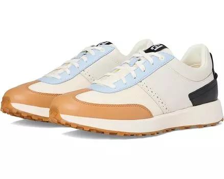 Кроссовки Cole Haan Grand Crosscourt Medow Runner, цвет Ivory/Leather/Sky