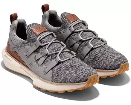 Кроссовки Cole Haan Grand Motion Stitchlite II, цвет Titanium/Grey Pinstripe/British Tan/Ivory