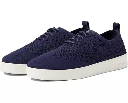 Кроссовки Cole Haan Grandpro Contender Stitchlite Oxford, цвет Marine Blue Knit