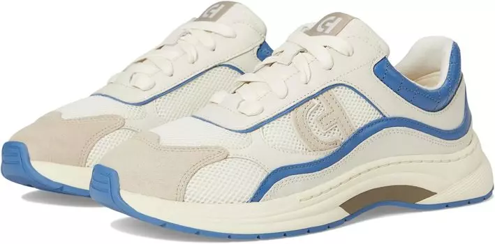 Кроссовки Cole Haan Grandpro Eleeana Runners, цвет Ivory/Dutchblue Leather