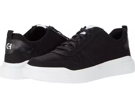 Кроссовки Cole Haan Grandpro Rally Canvas Court, цвет Black/Optic White