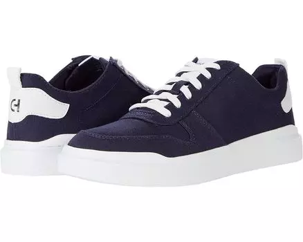 Кроссовки Cole Haan Grandpro Rally Canvas Court, цвет Marine Blue/Optic White