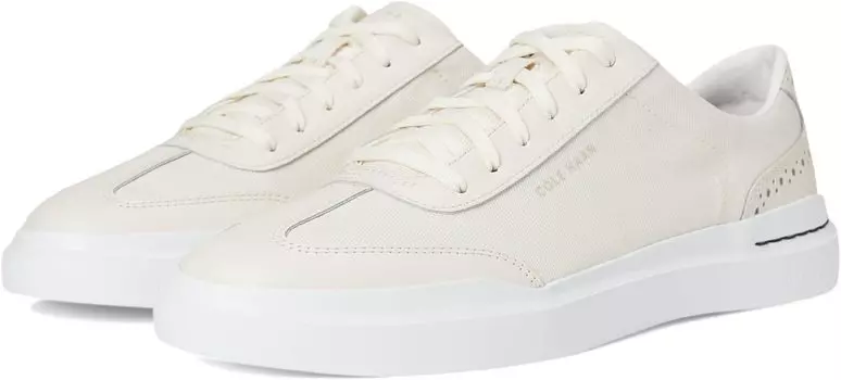 Кроссовки Cole Haan Grandpro Rally Canvas T-Toe Sneaker, цвет Ivory/Ivory/Optic White