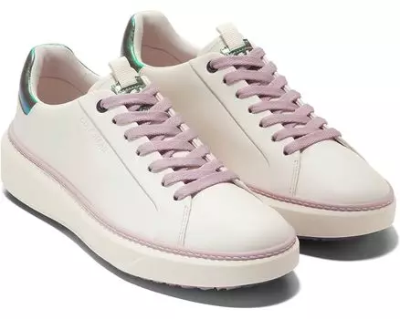 Кроссовки Cole Haan GrandPro Topspin Golf, цвет Ivory/Mauve Shadows/Ivory